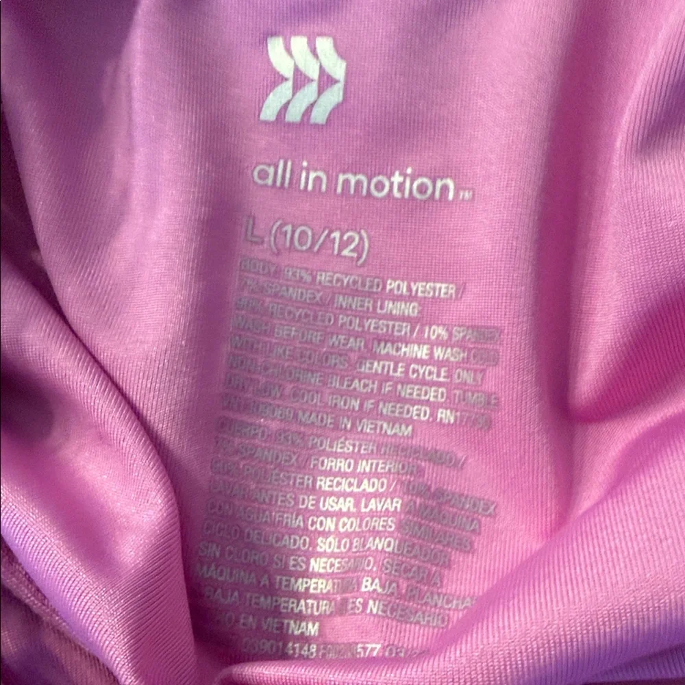 All in Motion Vibrant Pink Activewear Top